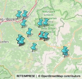 Mappa Via Roma, 39056 Nova Levante BZ, Italia (6.83)