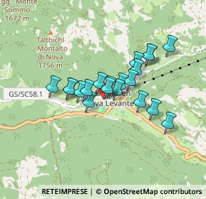 Mappa Via Roma, 39056 Nova Levante BZ, Italia (0.6225)