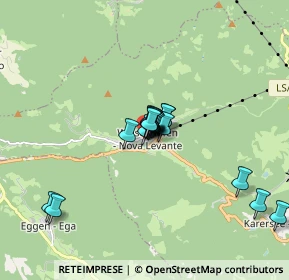 Mappa Via Roma, 39056 Nova Levante BZ, Italia (1.4015)