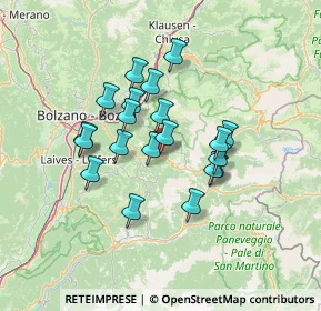 Mappa Via Roma, 39056 Nova Levante BZ, Italia (10.7985)