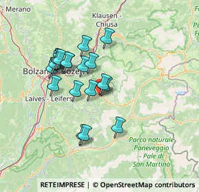 Mappa Via Roma, 39056 Nova Levante BZ, Italia (11.9565)