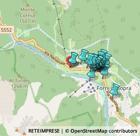 Mappa Via Venezia, 33024 Forni di Sopra UD, Italia (0.65)