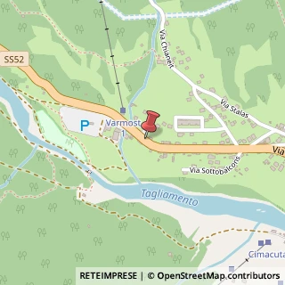 Mappa Via nazionale 32, 33024 Forni di Sopra, Udine (Friuli-Venezia Giulia)