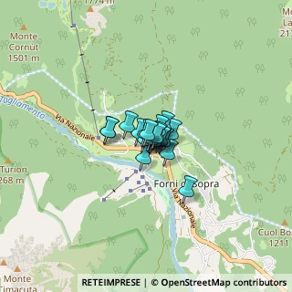 Mappa Via Cadore, 33024 Forni di Sopra UD, Italia (0.271)