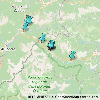 Mappa Via Cadore, 33024 Forni di Sopra UD, Italia (4.29636)