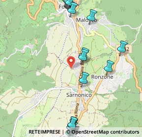 Mappa Via G. Mazzini, 38011 Sarnonico TN, Italia (1.4175)