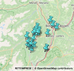 Mappa Via G. Mazzini, 38011 Sarnonico TN, Italia (9.4355)