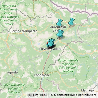 Mappa Via Galghena, 32044 Pieve di Cadore BL, Italia (5.33818)