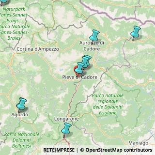 Mappa Via Galghena, 32044 Pieve di Cadore BL, Italia (24.07636)