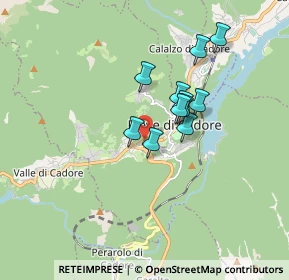 Mappa Via Galghena, 32044 Pieve di Cadore BL, Italia (1.24273)