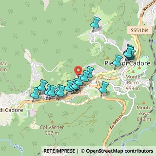 Mappa Via Regia, 32044 Pieve di Cadore BL, Italia (0.914)