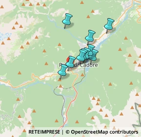 Mappa Via degli Alpini, 32044 Pieve di Cadore BL, Italia (2.86)