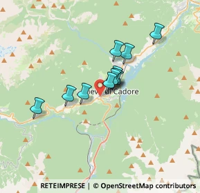 Mappa Via degli Alpini, 32044 Pieve di Cadore BL, Italia (2.33364)