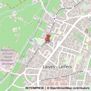 Mappa Via O. Huber, 35, 39055 Laives, Bolzano (Trentino-Alto Adige)
