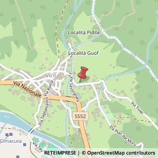 Mappa Via tiviei 37/a, 33024 Forni di Sopra, Udine (Friuli-Venezia Giulia)