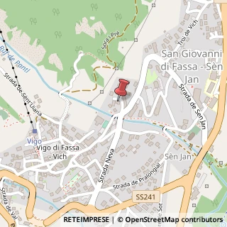 Mappa Strada de Troi de Vich, 26, 38036 Vigo di Fassa, Trento (Trentino-Alto Adige)
