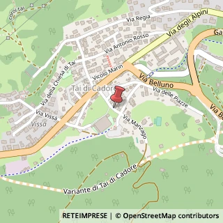 Mappa Piazzale Dolomiti, 33, 32044 Pieve di Cadore, Belluno (Veneto)