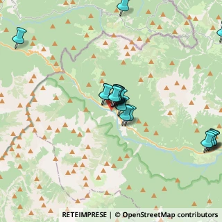 Mappa Via Tagliamento, 33024 Forni di sopra UD, Italia (3.6415)
