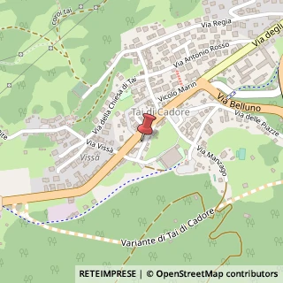Mappa Via Ferdinando Coletti, 8, 32044 Pieve di Cadore, Belluno (Veneto)