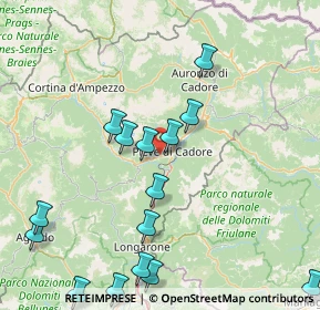 Mappa Via Monte Rite, 32044 Pieve di Cadore BL, Italia (19.27667)