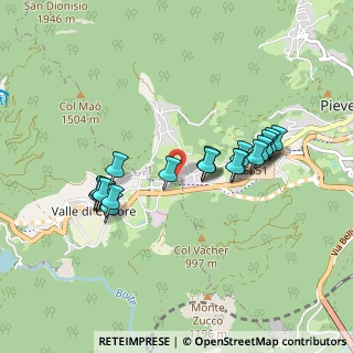 Mappa Via Monte Rite, 32044 Pieve di Cadore BL, Italia (0.8085)