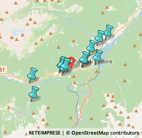 Mappa Via Monte Rite, 32044 Pieve di Cadore BL, Italia (2.565)