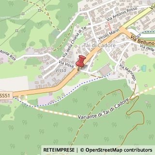 Mappa Via Ferdinando Coletti, 69, 32044 Pieve di Cadore, Belluno (Veneto)
