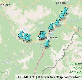 Mappa Via Madonetta, 32044 Pieve di Cadore BL, Italia (5.31182)