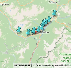 Mappa Via Madonetta, 32044 Pieve di Cadore BL, Italia (4.31545)