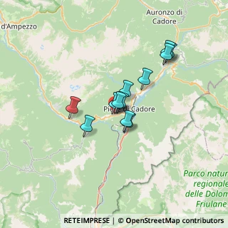 Mappa Via Madonnetta, 32044 Pieve di Cadore BL, Italia (4.87)