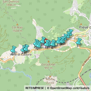 Mappa Via Madonetta, 32044 Pieve di Cadore BL, Italia (0.7025)