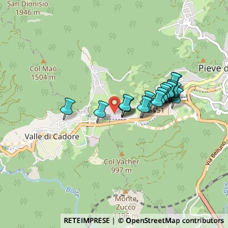 Mappa Via Madonnetta, 32044 Pieve di Cadore BL, Italia (0.738)