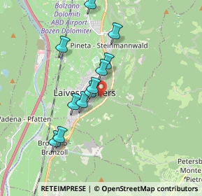 Mappa Wallfahrtsweg, 39055 Laives BZ, Italia (1.58091)