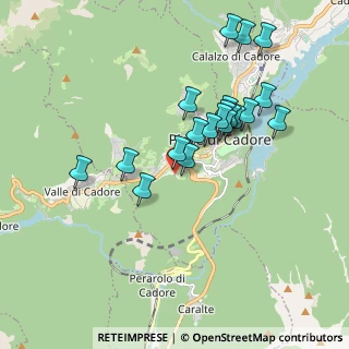 Mappa Via Manzago, 32044 Pieve di Cadore BL, Italia (1.686)
