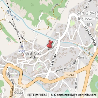 Mappa Strada pr? de Carolina n. 15, 38039 Vigo di Fassa TN, Italia, 38039 Vigo di Fassa, Trento (Trentino-Alto Adige)