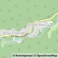 Mapa Rocca Pietore