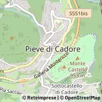 Kort Pieve di Cadore