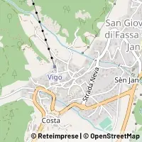 Hartă Vigo di Fassa