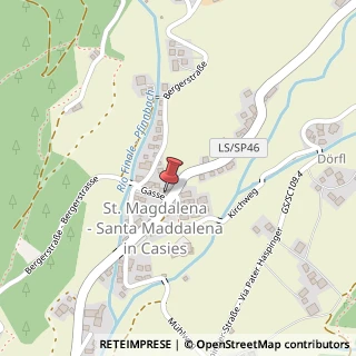 Mappa Frazione Maddalena, 11, 39030 Valle di Casies, Bolzano (Trentino-Alto Adige)