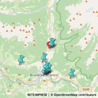 Mappa Via Ulrich Von Taufers, 39030 Gais BZ, Italia (3.79917)