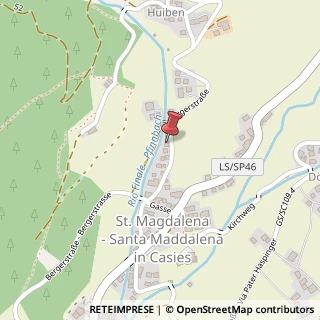 Mappa Frazione Maddalena, 19, 39030 Valle di Casies, Bolzano (Trentino-Alto Adige)