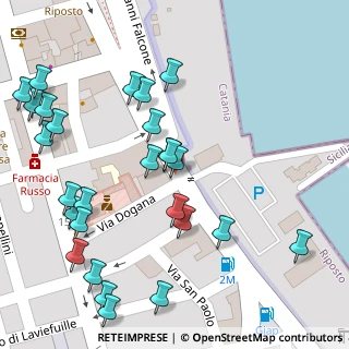 Mappa Porto dell'Etna, 95018 Riposto CT, Italia (0.07778)