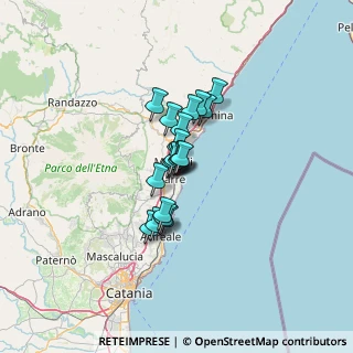 Mappa Porto dell'Etna, 95018 Riposto CT, Italia (8.3575)