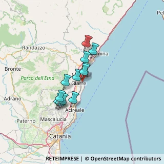 Mappa Porto dell'Etna, 95018 Riposto CT, Italia (10.88583)