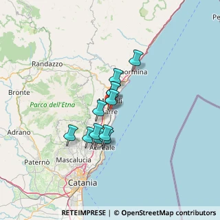 Mappa Via Piave, 95018 Riposto CT, Italia (10.5025)