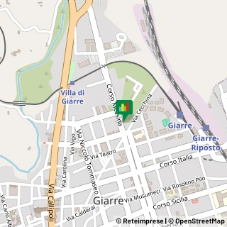 Mappa Corso Messina, 20/F, 95014 Giarre, Catania (Sicilia)