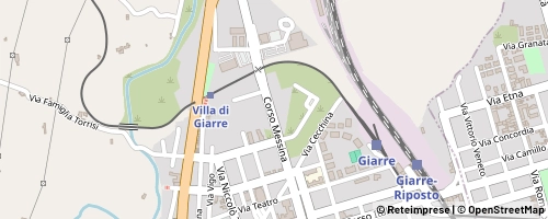 Mappa Giarre