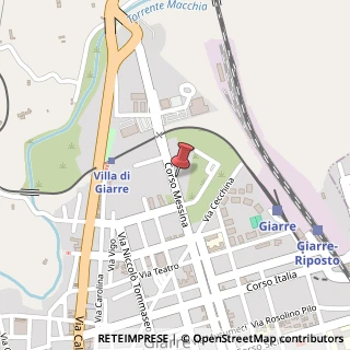 Mappa Corso Messina, 39, 95014 Giarre, Catania (Sicilia)