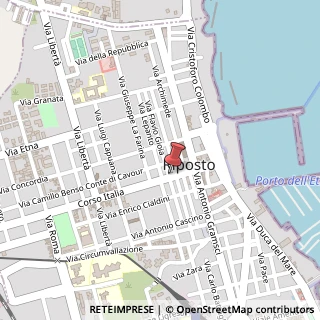 Mappa Corso Italia, 51, 95018 Giarre, Catania (Sicilia)