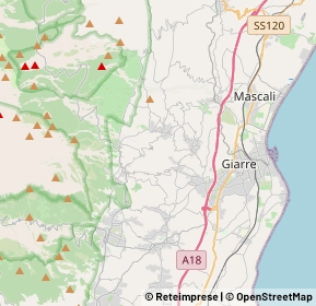 Mappa 95010 Santa Venerina CT, Italia (4.231)